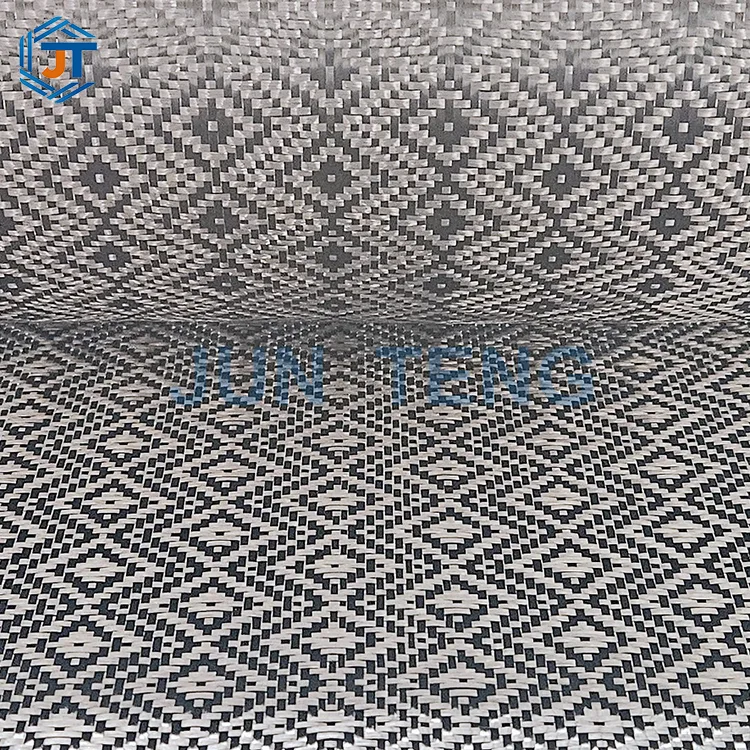 Vải sợi carbon Jacquard